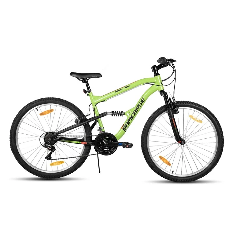 JOYKIE HILAND 26 Inch Carbon Steel Frame Double V Brake 18 Speed Mountain Bike factory